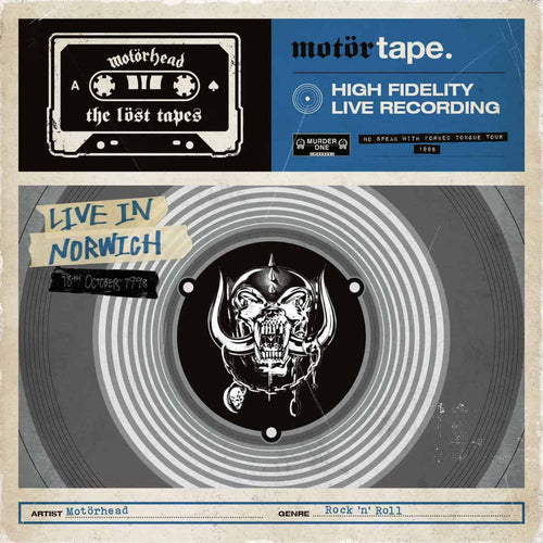 MOTORHEAD - THE LOST TAPES VOL.2 (LIVE IN NORWICH) VINYL (SUPER LTD. ED. 'RECORD STORE DAY' BLUE 2LP GATEFOLD)
