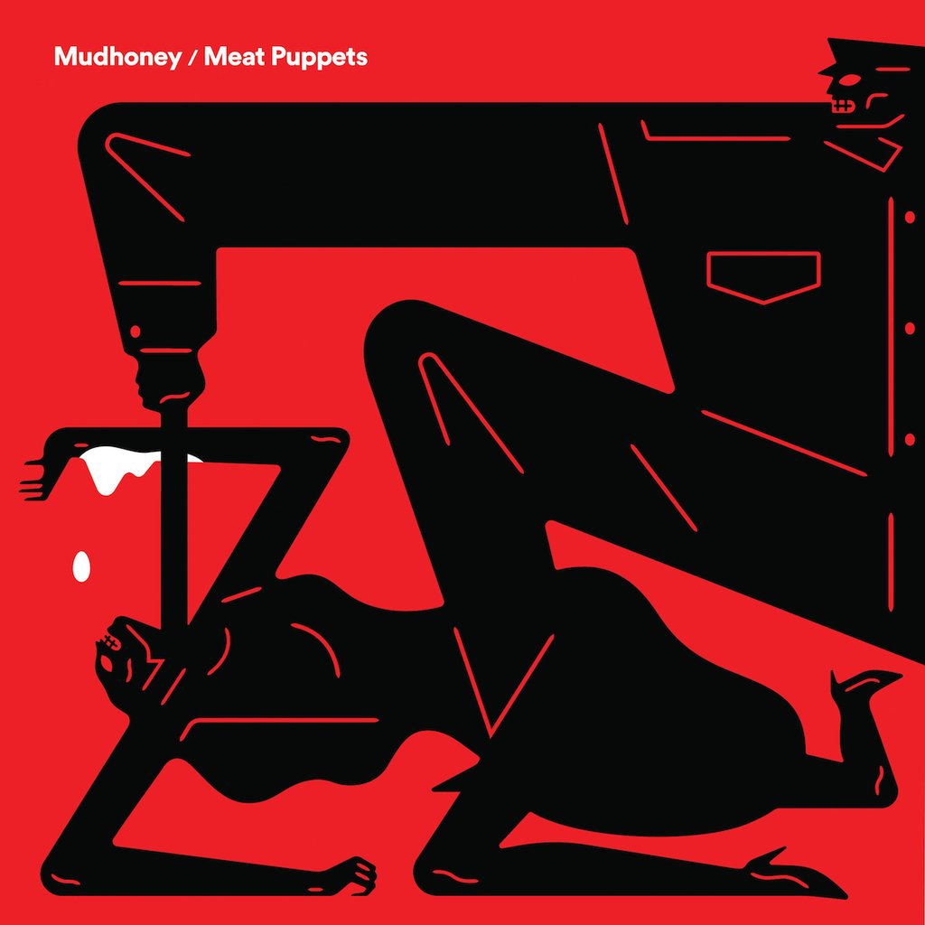 MUDHONEY & MEAT PUPPETS - WARNING / ONE OF THESE DAYS (SUPER LTD. ED. 'RECORD STORE DAY' 7