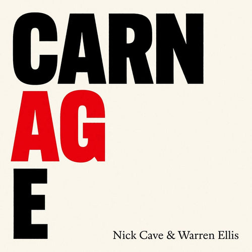 NICK CAVE & WARREN ELLIS - CARNAGE VINYL (LP + 24-PAGE BOOKLET)