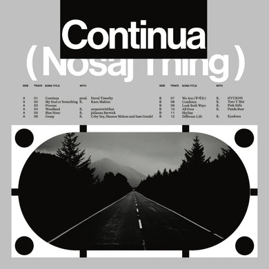 NOSAJ THING - CONTINUA VINYL (LTD. ED. CRYSTAL CLEAR)