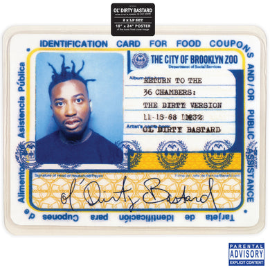 OL’ DIRTY BASTARD - RETURN TO THE 36 CHAMBERS VINYL (2LP)
