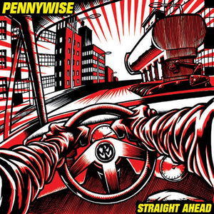 PENNYWISE - STRAIGHT AHEAD VINYL RE-ISSUE (LTD. ED. RED & BLACK GALAXY)