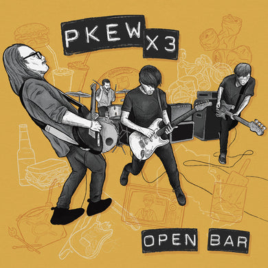 PKEW PKEW PKEW - OPEN BAR VINYL (LTD. ED. BONE)