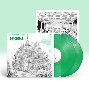RICHARD DAWSON & CIRCLE - HENKI VINYL (LTD. ED. TRANSPARENT LIGHT GREEN 2LP)