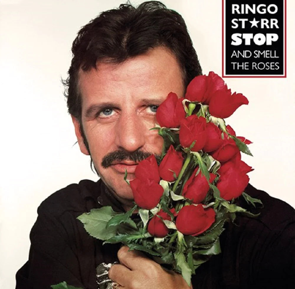RINGO STARR - STOP & SMELL THE ROSES VINYL (SUPER LTD. 'RECORD STORE DAY' ED. CLOUDY & MARBLED RED + WHITE 2LP)