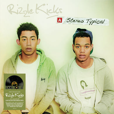 RIZZLE KICKS - STEREO TYPICAL VINYL (SUPER LTD. ED. 'RECORD STORE DAY' LIGHT GREEN)