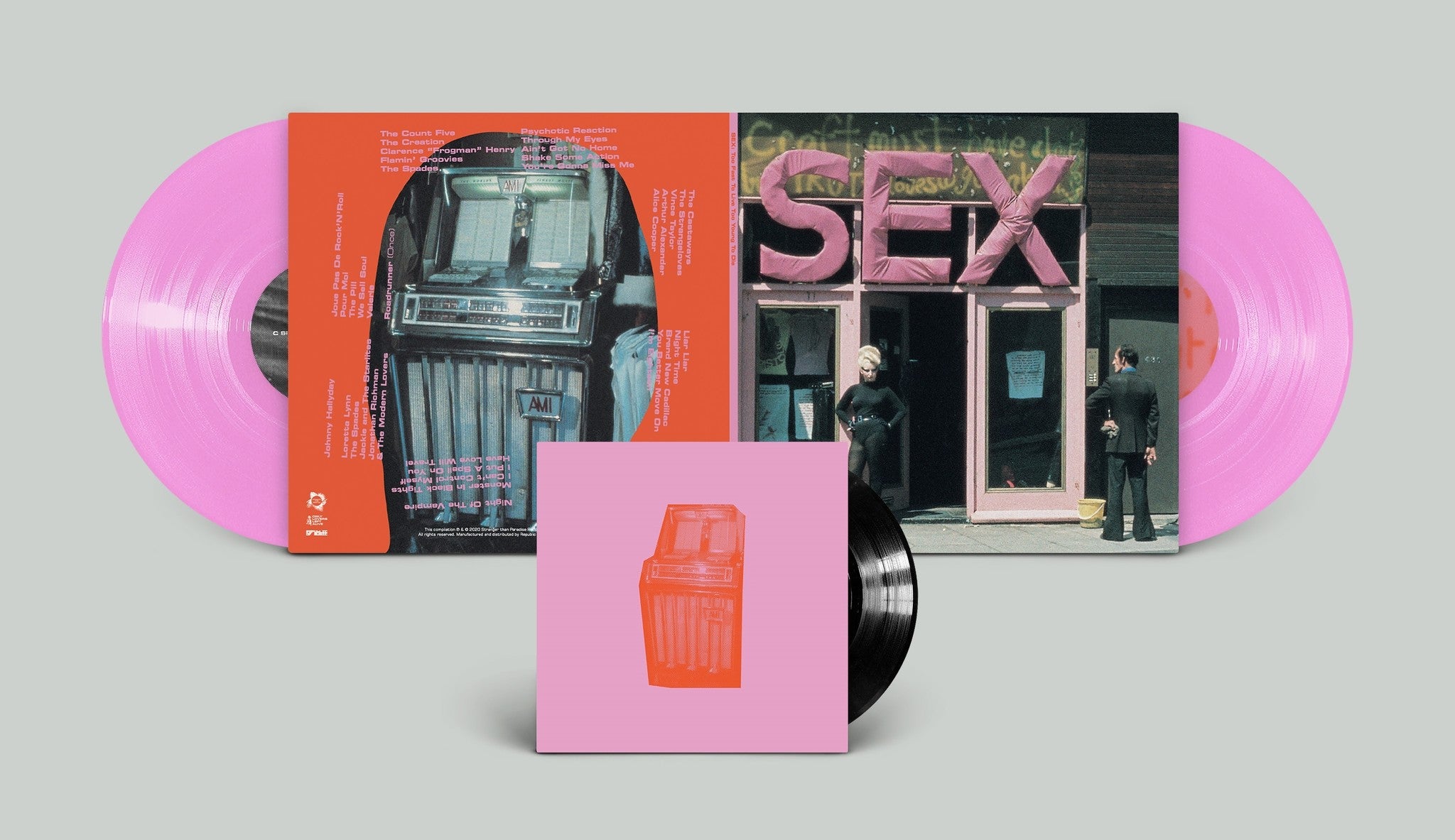 SEX: TOO FAST TO LIVE TO YOUNG TO DIE VINYL (LTD. ED. PINK 2LP GATEFOLD +  BONUS 7