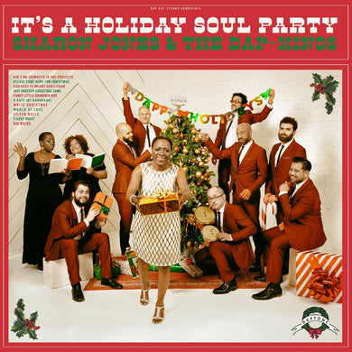 SHARON JONES & THE DAP-KINGS - IT'S A HOLIDAY SOUL PARTY VINYL (LTD. ED. CANDY CANE)