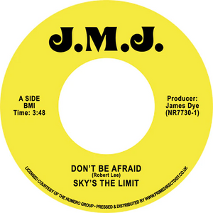 SKY'S THE LIMIT - DON'T BE AFRAID / DON'T BE AFRAID - INST VINYL (SUPER LTD. ED. 'RECORD STORE DAY' 7")