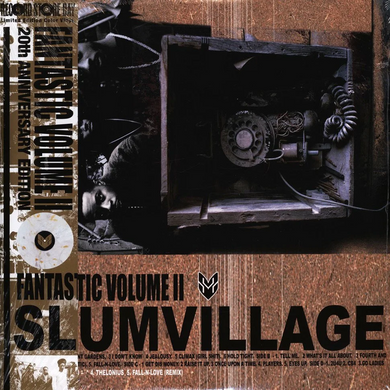 SLUM VILLAGE - FANTASTIC VOL. 2 VINYL RE-ISSUE (2LP)