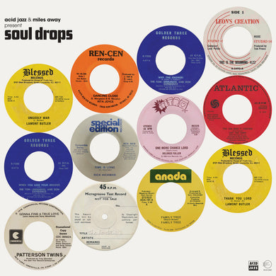 SOUL DROPS (VARIOUS ARTISTS) VINYL (LP)