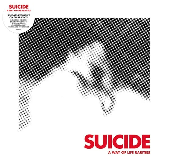 SUICIDE - A WAY OF LIFE - THE RARITIES EP VINYL (SUPER LTD. 'RECORD STORE DAY' ED. CLEAR 12