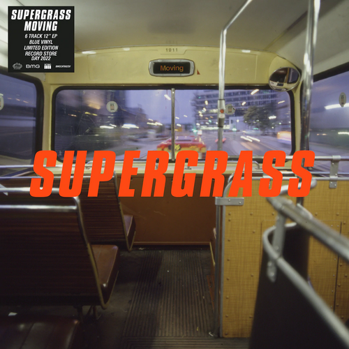 SUPERGRASS - MOVING VINYL (SUPER LTD. ED. 'RECORD STORE DAY' BLUE 12