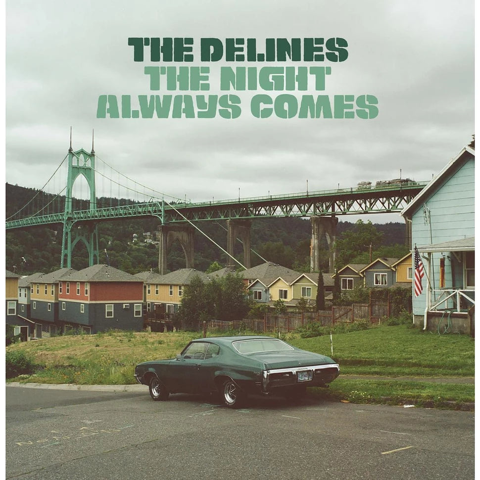 THE DELINES - THE NIGHT ALWAYS COMES VINYL (SUPER LTD. 'RECORD STORE DAY' ED. SILVER)