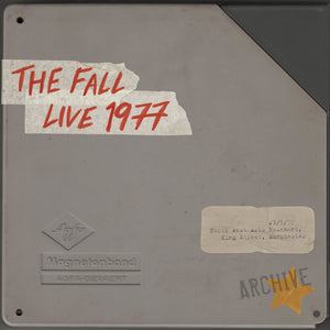 THE FALL - LIVE 1977 VINYL (SUPER LTD. 'RECORD STORE DAY' ED. BLOOD RED 12")