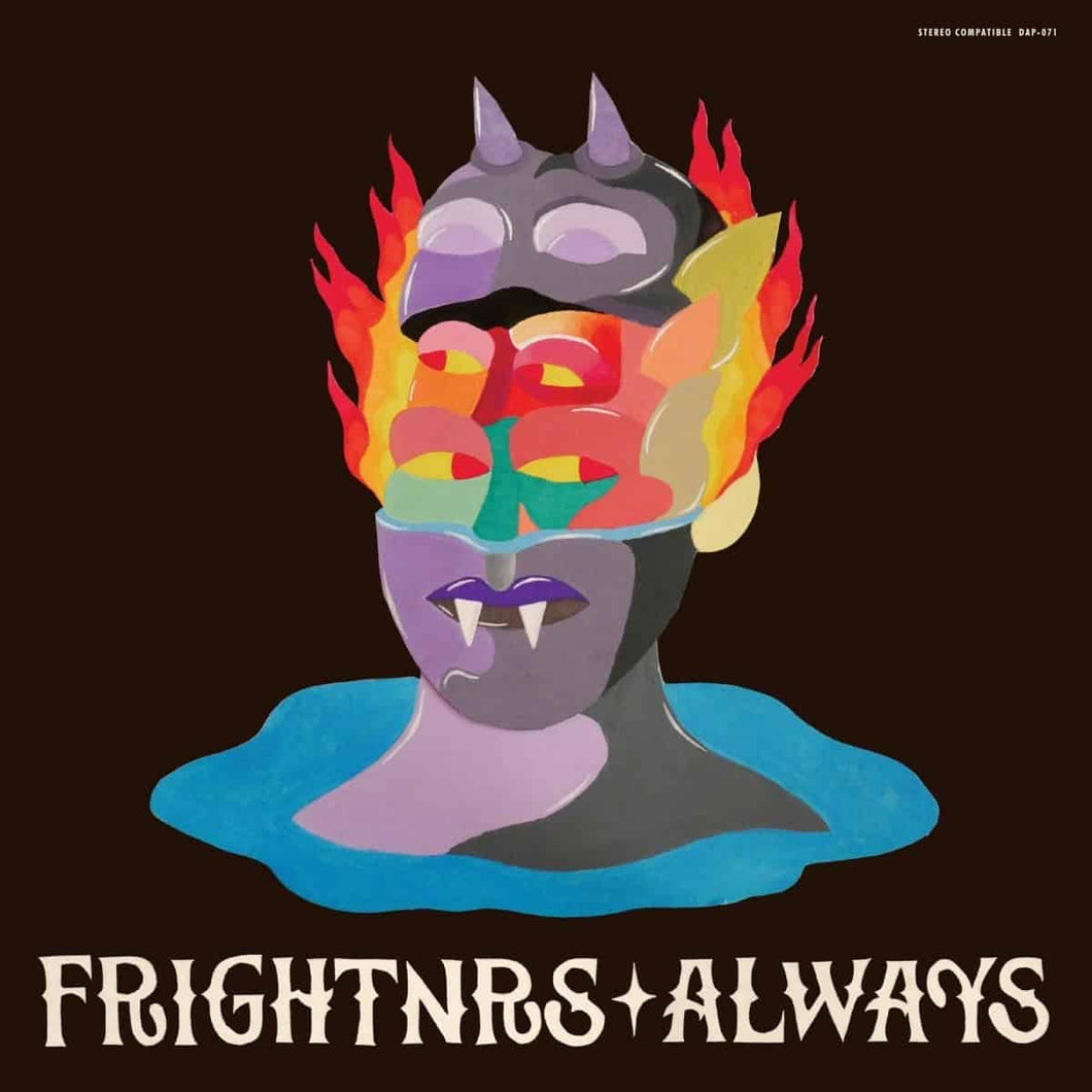 THE FRIGHTNRS - ALWAYS VINYL (LTD. ED. RED W/ BLUE SPLATTER)