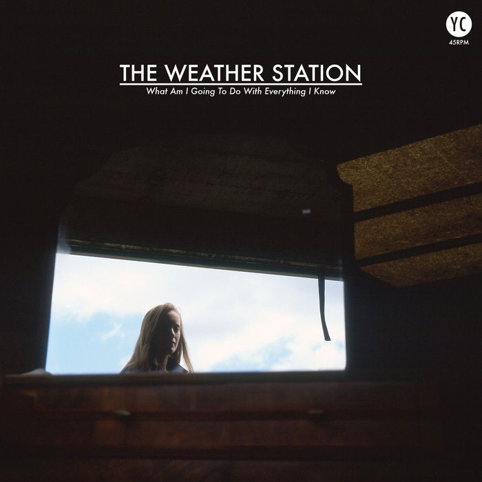 THE WEATHER STATION  - WHAT AM I GOING TO DO WITH EVERYTHING I KNOW VINYL RE-ISSUE (12