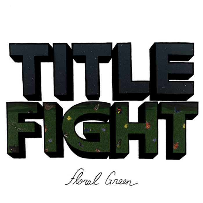 TITLE FIGHT - FLORAL GREEN VINYL RE-ISSUE (GATEFOLD W/ OUTER O-CARD SLEEVE)