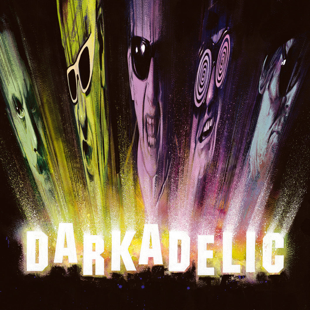 THE DAMNED - DARKADELIC VINYL (LTD. ED. TRANSPARENT GATEFOLD + SLIPMAT)