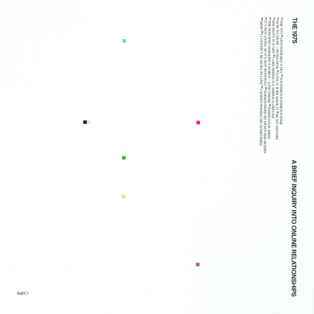 The 1975 - A Brief Inquiry Into Online Relationships limited edition vinyl
