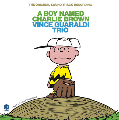 VINCE GUARALDI TRIO - A BOY NAMED CHARLIE BROWN VINYL RE-ISSUE (LTD. BASEBALL CARD ED. LP)