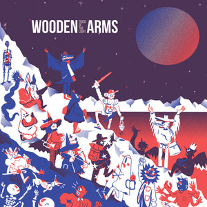 WOODEN ARMS  - TRICK OF THE LIGHT VINYL (LTD. ED. RED W/ BLACK SPLATTER GATEFOLD)