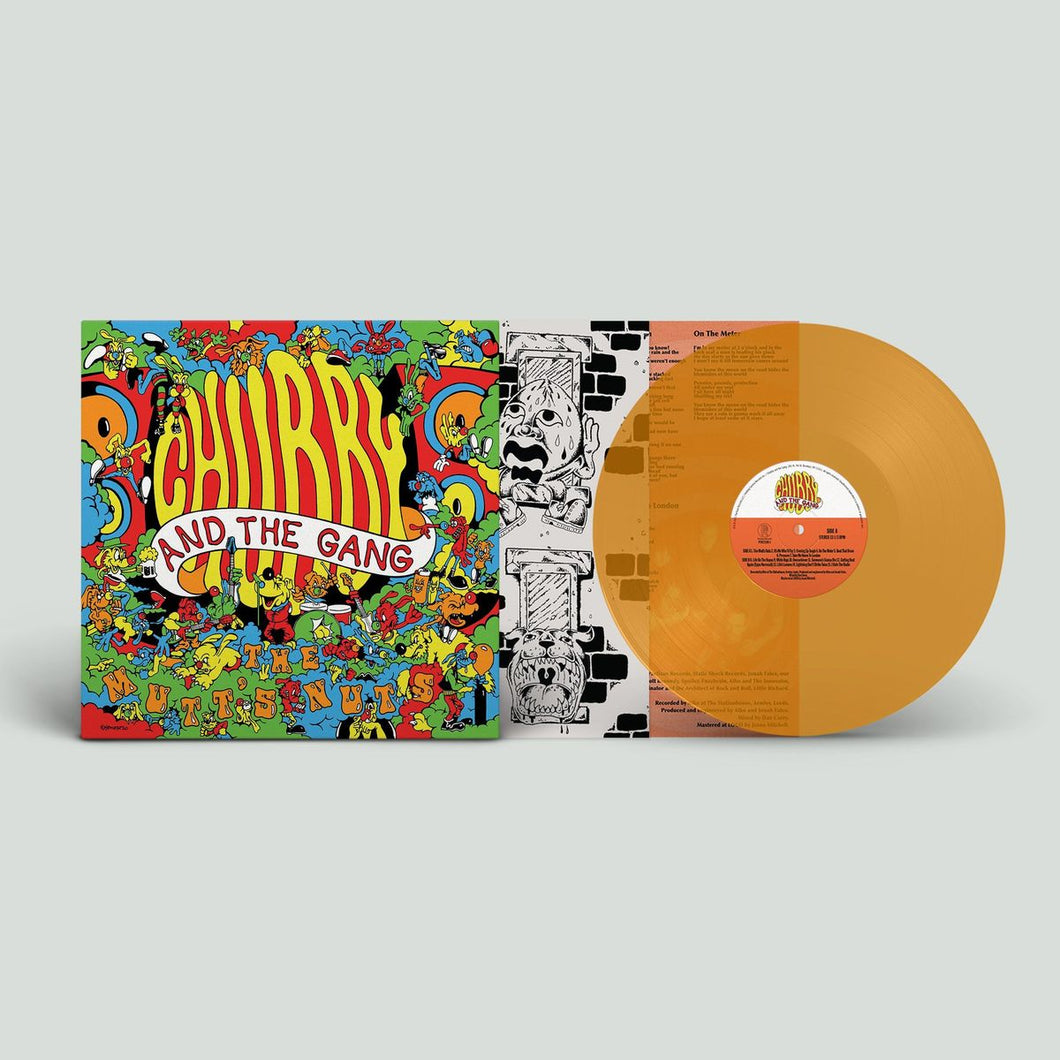 CHUBBY AND THE GANG - THE MUTT’S NUTS VINYL (LTD. DELUXE NUMBERED 3D ED. GATEFOLD W/ LYRIC COMIC BOOK /OR/ LTD. ED. TRANSLUCENT ORANGE LP)
