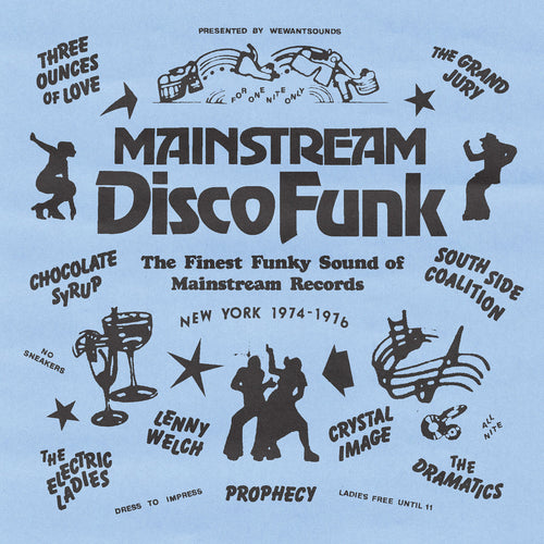 MAINSTREAM DISCO FUNK (VARIOUS ARTISTS) VINYL (LP)