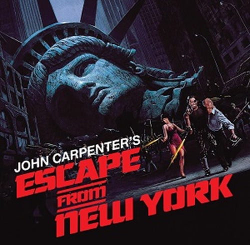 JOHN CARPENTER - ESCAPE FROM NEW YORK (MAIN THEME) VINYL (SUPER LTD. ED. 'RECORD STORE DAY' RED/BLACK 7