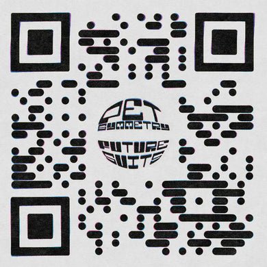 PET SYMMETRY - FUTURE SUITS VINYL (LTD. ED. WHITE WITH BLACK SWIRLS)