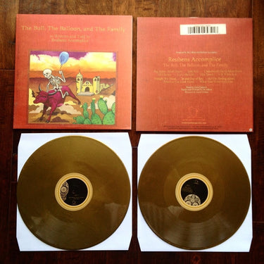 REUBENS ACCOMPLICE - THE BULL, THE BALLOON, AND THE FAMILY VINYL (LTD. ED. COLOURED VINYL)